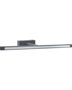 Luce LED per quadri e specchi ARROS Metallo Nero