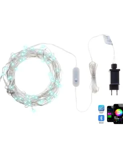 Luci a cascata Smart LED con App KULUSUK 150 x 320 cm Multicolore