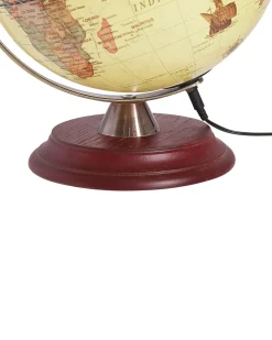 Mappamondo LED VESPUCCI Giallo 30 cm