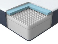 Materasso in Memory Foam Gel ALLURE Durezza media H2/3 160 x 200 cm