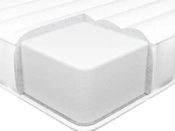 Materasso per lettino in schiuma HUSHY Durezza media H2/3 60 x 120 cm