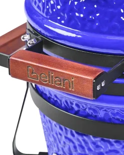 Mini barbecue a carbonella KAMADO Ceramica Blu