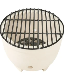 Mini barbecue a carbonella KAMADO Ceramica Blu