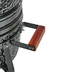 Mini barbecue a carbonella KAMADO Ceramica Nero