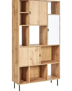 Mobile con 5 ripiani AMOS 185 cm Marrone chiaro