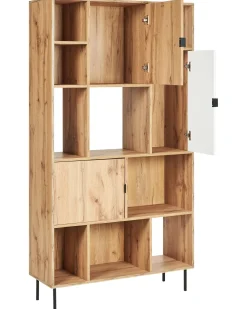 Mobile con 5 ripiani AMOS 185 cm Marrone chiaro