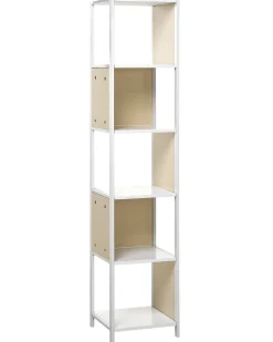 Mobile con 5 ripiani BOGOTA 165 cm Bianco