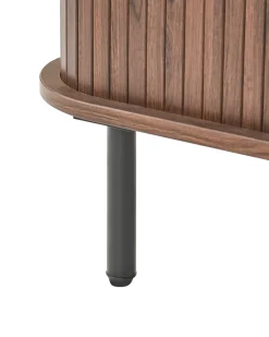 Mobile con 4 ripiani BRADLEY 180 cm Marrone scuro