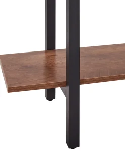 Mobile con 5 ripiani DARBY 180 cm Marrone scuro