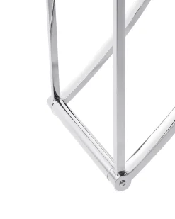 Mobile con 4 ripiani HOLLOW Metallo 175 cm Argento