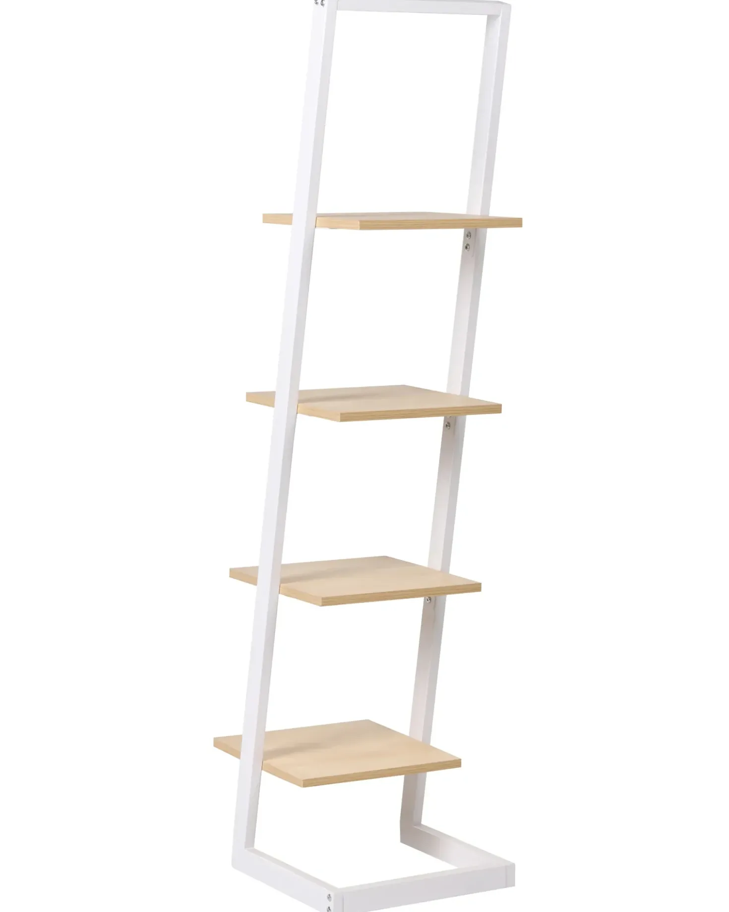 Mobile con 4 ripiani JOPLIN 143 cm Bianco