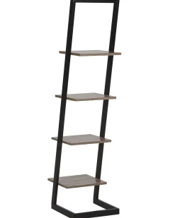 Mobile con 4 ripiani JOPLIN 143 cm Nero