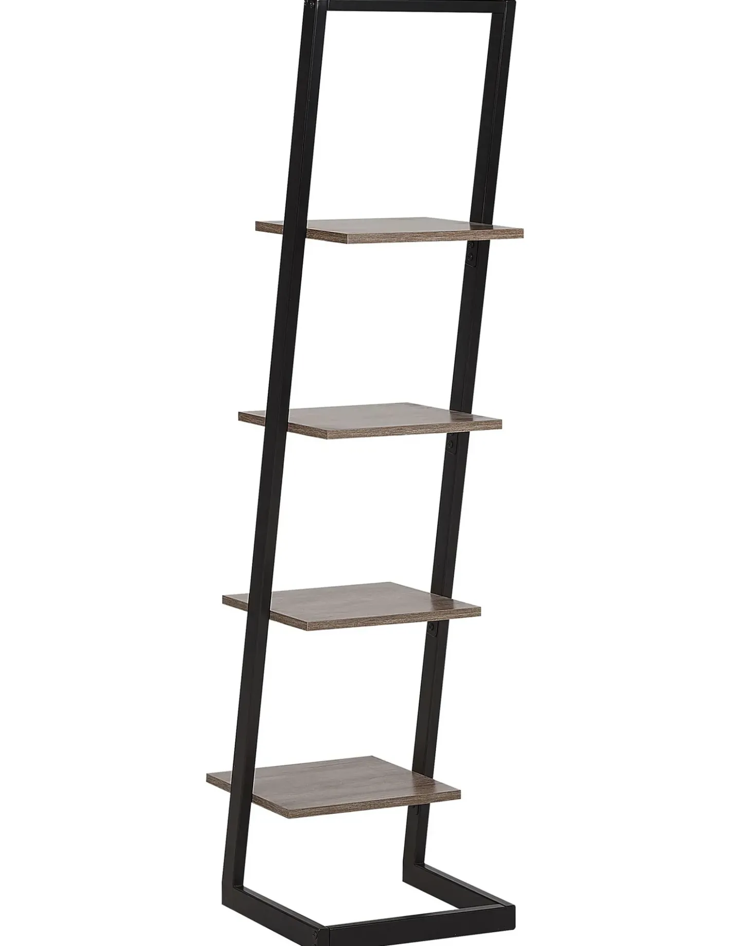 Mobile con 4 ripiani JOPLIN 143 cm Nero