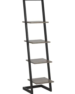 Mobile con 4 ripiani JOPLIN 143 cm Nero