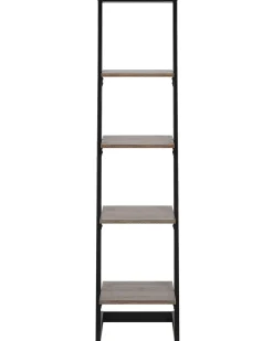 Mobile con 4 ripiani JOPLIN 143 cm Nero