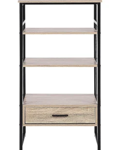 Mobile con 3 ripiani KEENE 101 cm Marrone chiaro