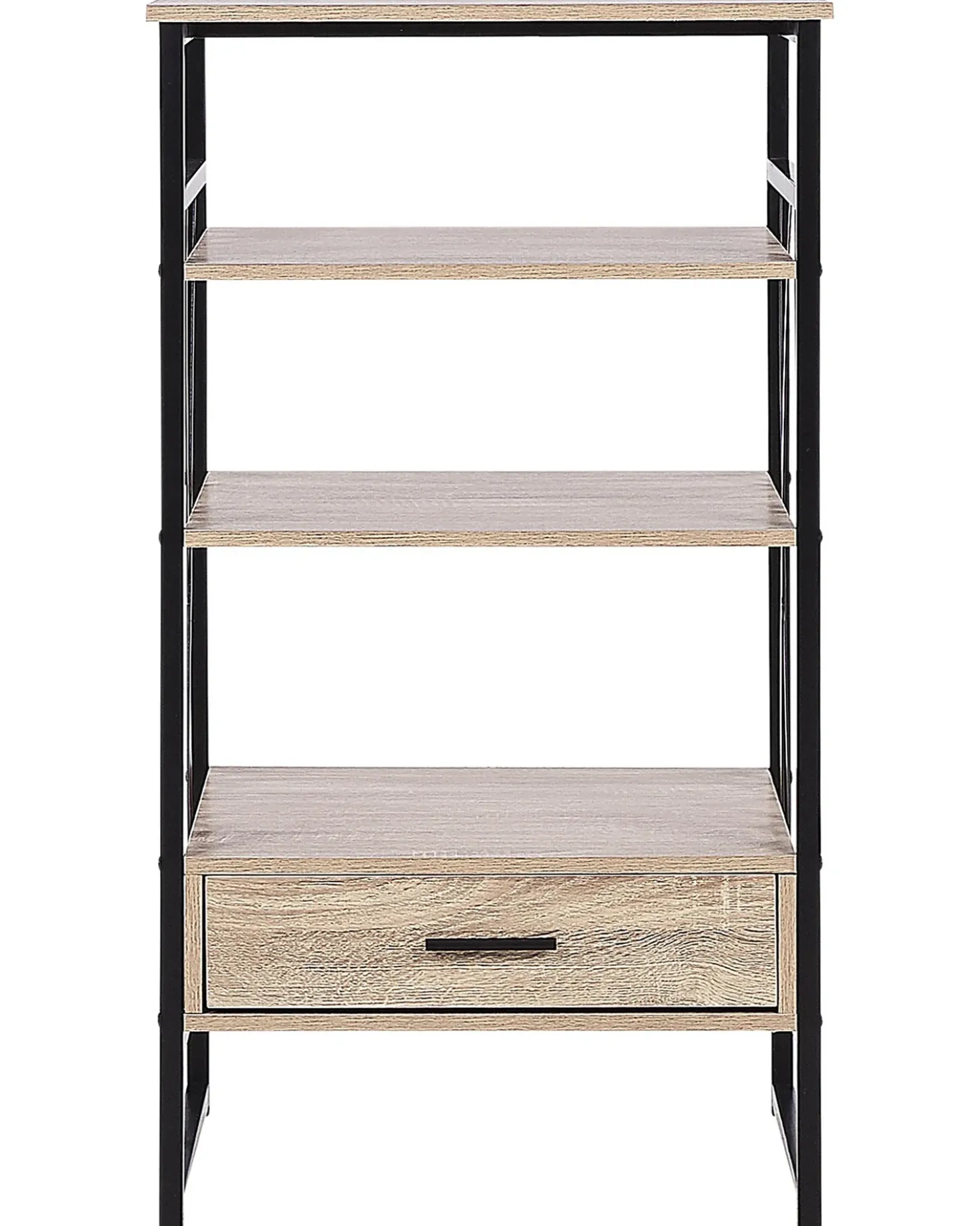 Mobile con 3 ripiani KEENE 101 cm Marrone chiaro
