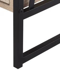 Mobile con 3 ripiani KEENE 101 cm Marrone chiaro