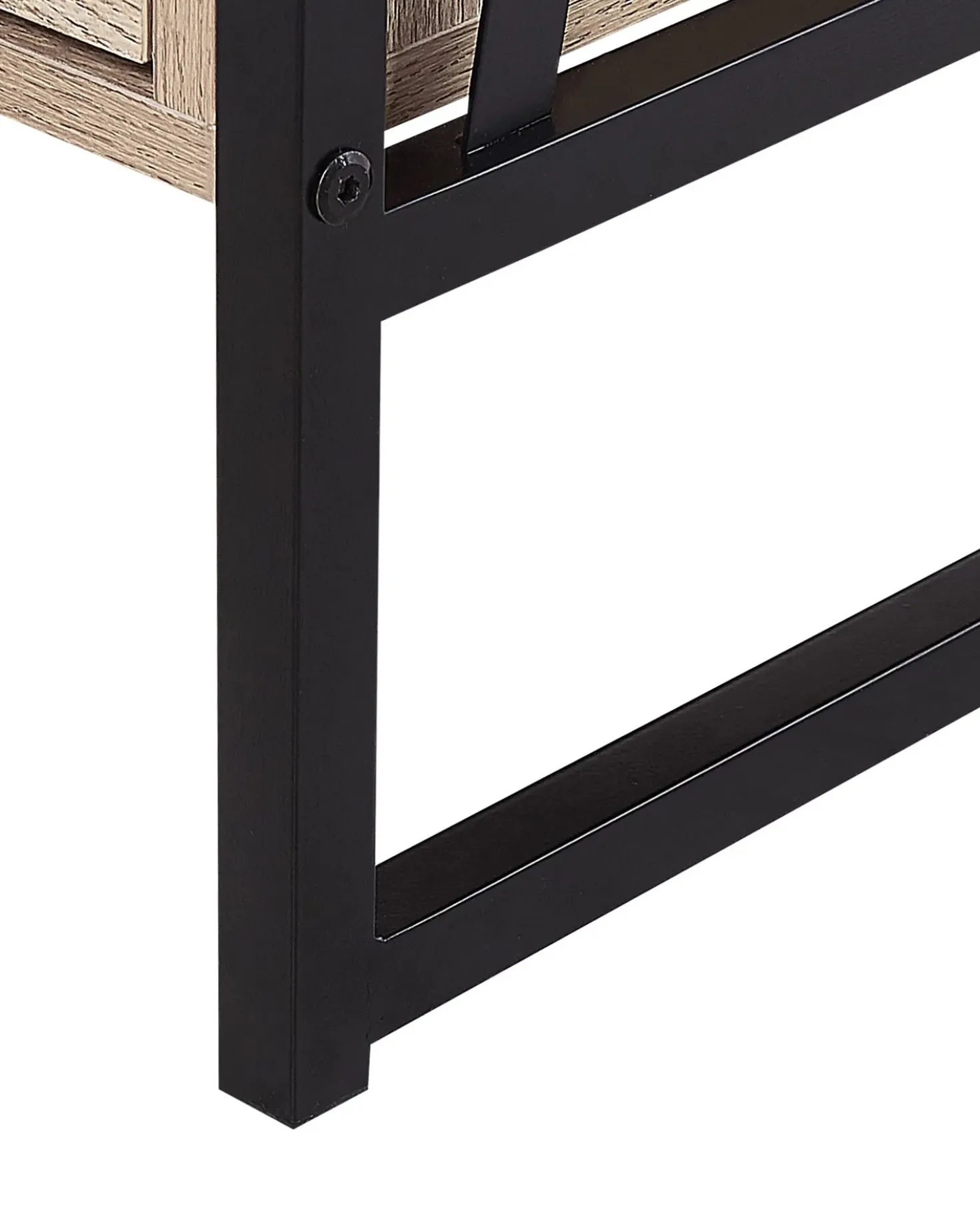 Mobile con 3 ripiani KEENE 101 cm Marrone chiaro