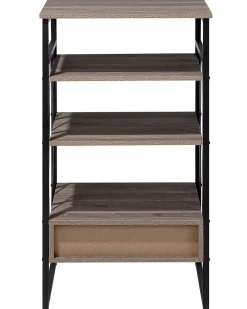 Mobile con 3 ripiani KEENE 101 cm Tortora