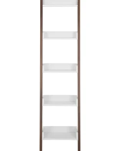 Mobile con 5 ripiani MOBILE DUO 166 cm Marrone/Bianco
