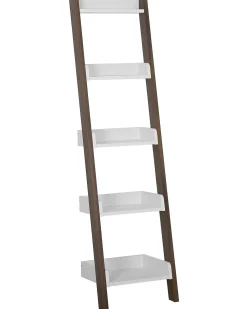 Mobile con 5 ripiani MOBILE DUO 166 cm Marrone/Bianco