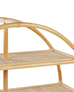 Mobile con 3 ripiani TUVALU II Rattan 109 cm Naturale