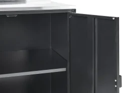 Mobile da cucina per esterni VILAMA Metallo Nero