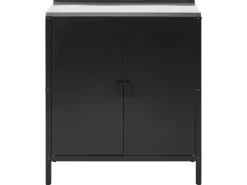 Mobile da cucina per esterni VILAMA Metallo Nero