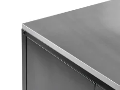 Mobile da cucina per esterni MAENZA Metallo Nero