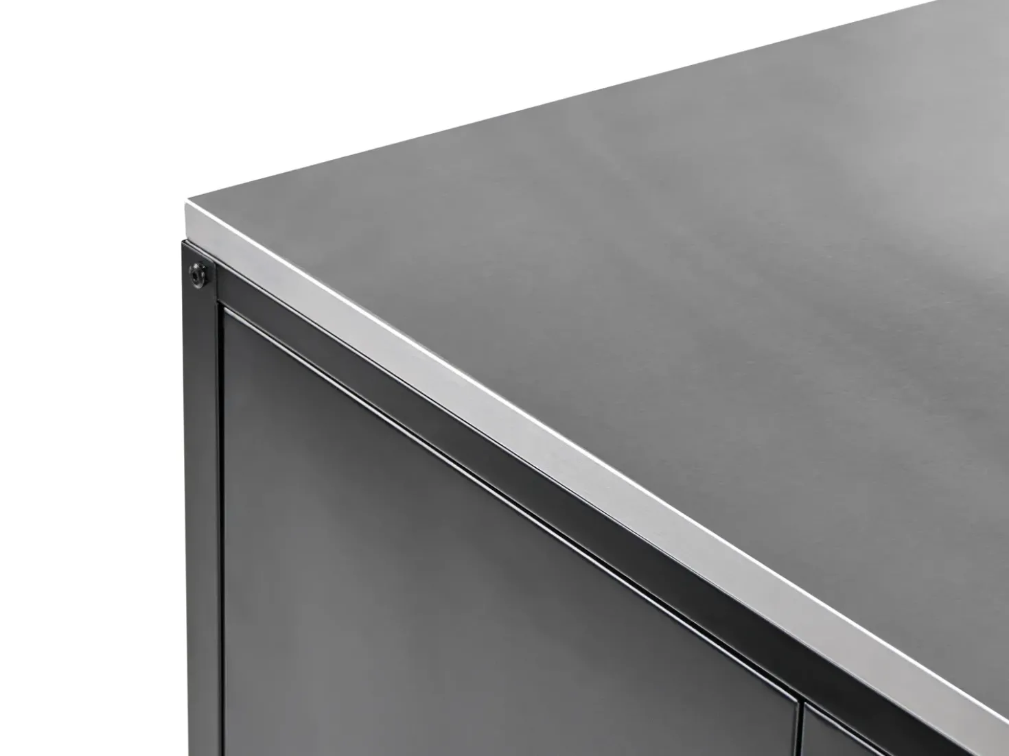 Mobile da cucina per esterni MAENZA Metallo Nero