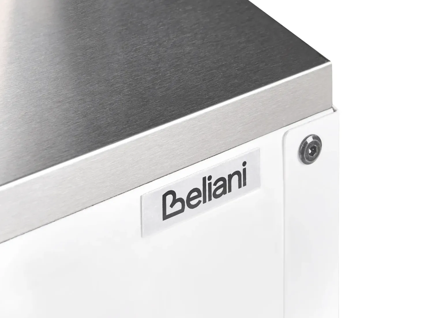 Mobile da cucina per esterni con lavello MAENZA Metallo Bianco