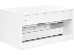 Mobile lavabo a parete ALZIRA 80 cm Bianco