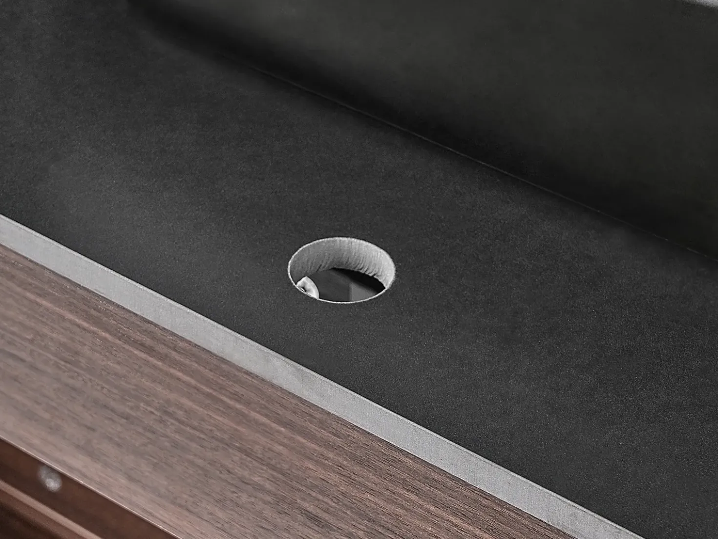 Mobile lavabo a parete con lavabo ARICA Marrone scuro