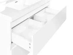 Mobile lavabo a parete con lavabo TOTA Bianco