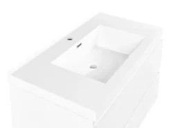 Mobile lavabo a parete con lavabo TOTA Bianco
