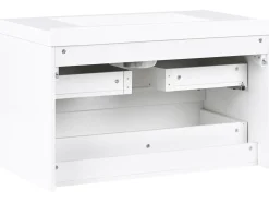 Mobile lavabo a parete con lavabo TOTA Bianco