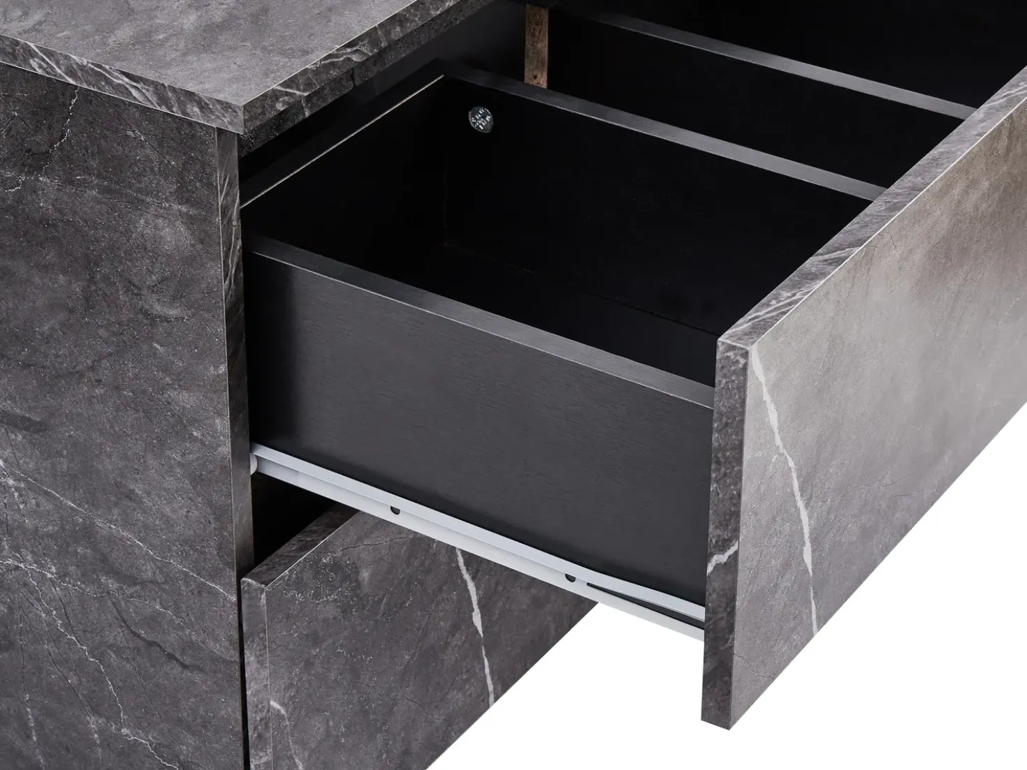 Mobile lavabo a parete SERRA 60 cm Marmo nero