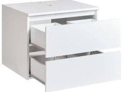 Mobile lavabo a parete SERRA 60 cm Bianco