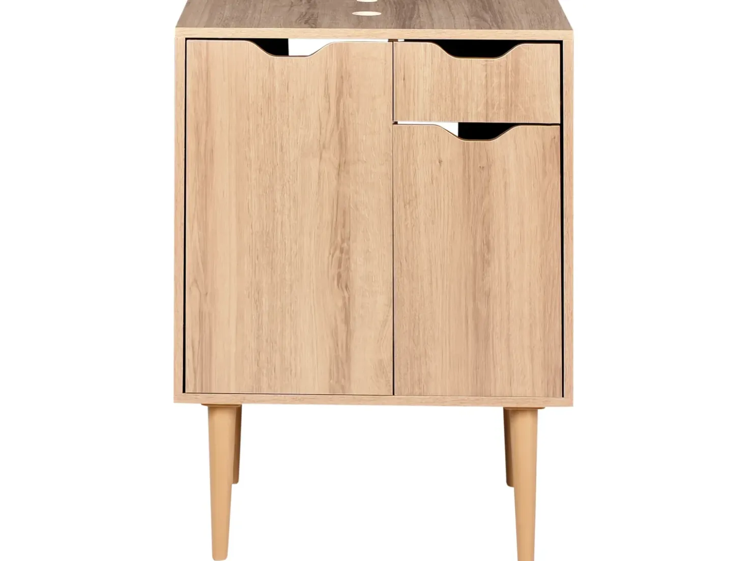 Mobile lavabo CANOAS 60 cm Marrone chiaro