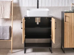 Mobile lavabo MISCANTI Bambù 60 cm Marrone chiaro