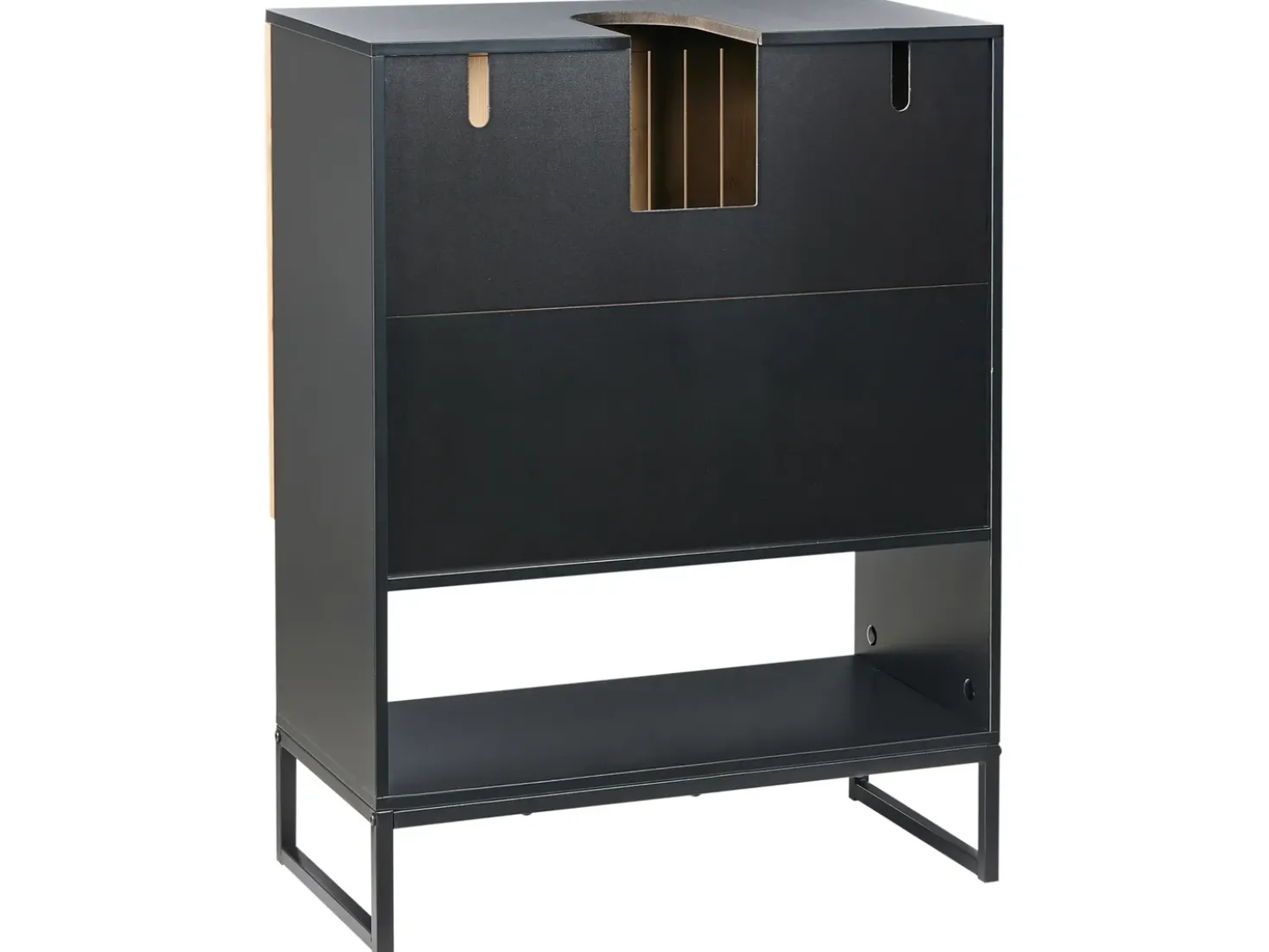 Mobile lavabo MISCANTI Bambù 60 cm Marrone chiaro