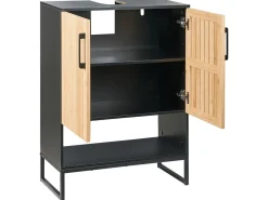 Mobile lavabo MISCANTI Bambù 60 cm Marrone chiaro