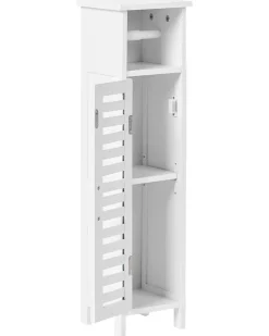Mobile porta carta igienica OLATHE Bambù Bianco