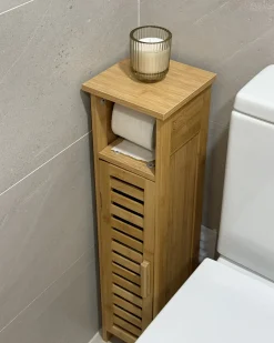 Mobile porta carta igienica OLATHE Bambù Marrone chiaro