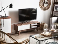 Mobile TV BUFFALO Marrone/Bianco