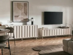 Mobile TV CLUNES Beige chiaro