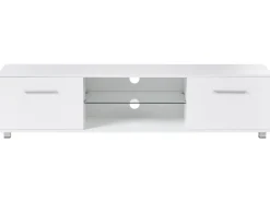 Mobile TV con LED BANFF Bianco