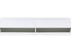 Mobile TV con LED EDMONTON Bianco