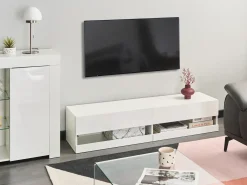 Mobile TV con LED EDMONTON Bianco